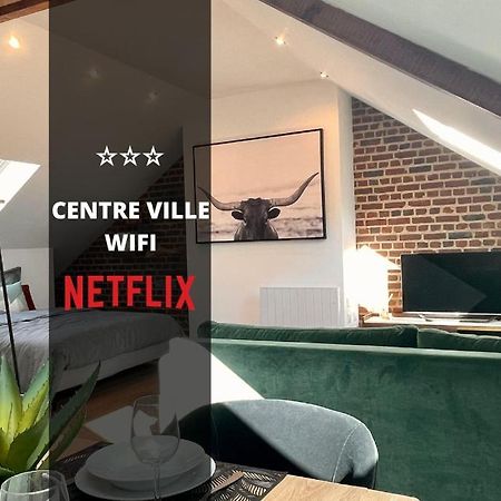 Downtown Loft - Centre Ville - Wifi - Netflix Amiens Ngoại thất bức ảnh