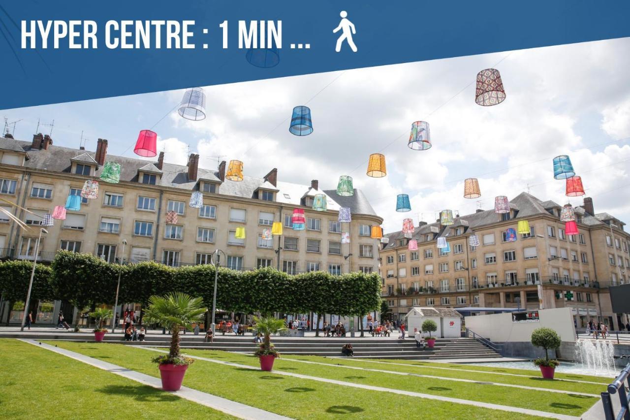 Downtown Loft - Centre Ville - Wifi - Netflix Amiens Ngoại thất bức ảnh