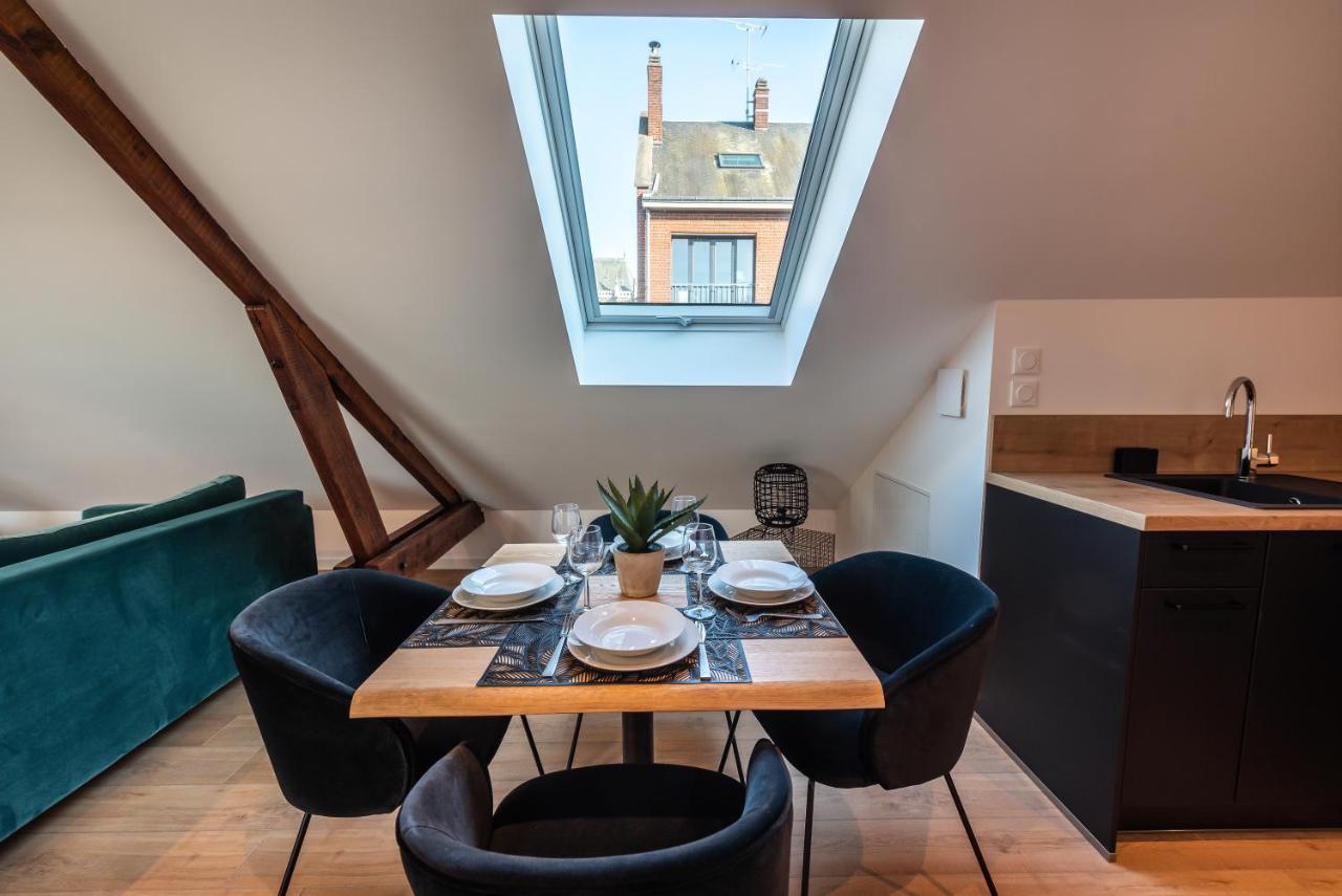 Downtown Loft - Centre Ville - Wifi - Netflix Amiens Ngoại thất bức ảnh
