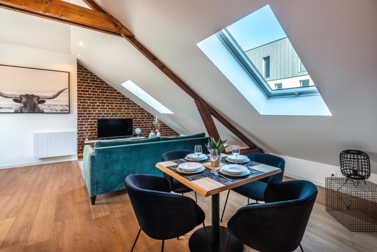 Downtown Loft - Centre Ville - Wifi - Netflix Amiens Ngoại thất bức ảnh